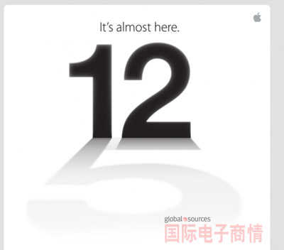 蘋果邀請(qǐng)函發(fā)布，9月12日iPhone 5揭開面紗