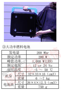 《國(guó)際電子商情》羅姆新開發(fā)的氫燃料電池的用途：便攜式發(fā)電機(jī)